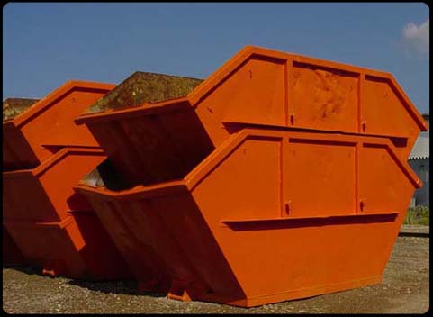 5,5 cbm Container mit beidseitiger Schüttkante
